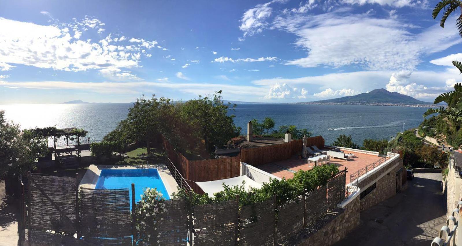 Villa Bikini On Sorrento Coast Vico Equense Exterior photo